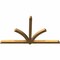 Ekena Millwork Redmond Rough Sawn Timber Gable Bracket, Western Red Cedar, 96"W x 56"H x 4"D x 4"F, 14/12 Pitch GBW096X56X0404RED00RWR - alternate 5